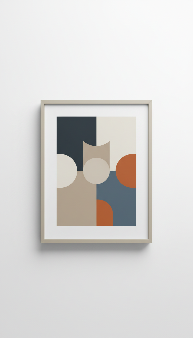 Digital download art print inspired by editorial themes