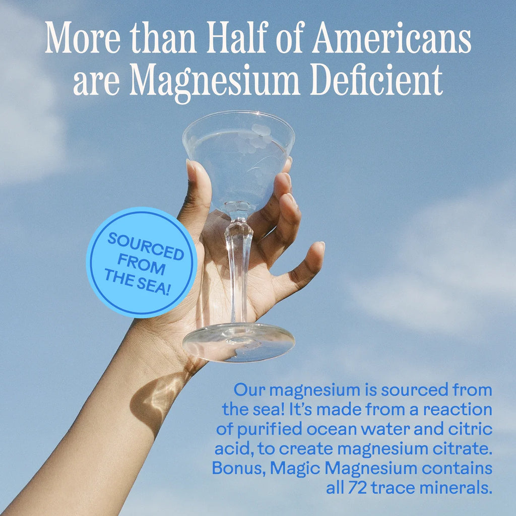 Magic Magnesium Blue Spirulina Lemonade Powder